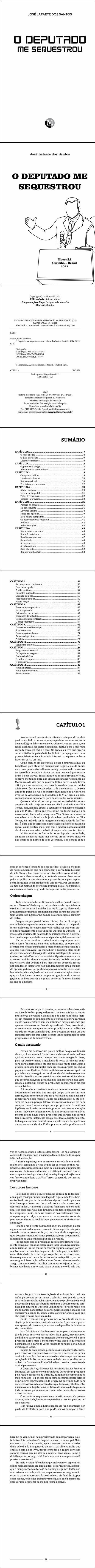 O DEPUTADO ME SEQUESTROU